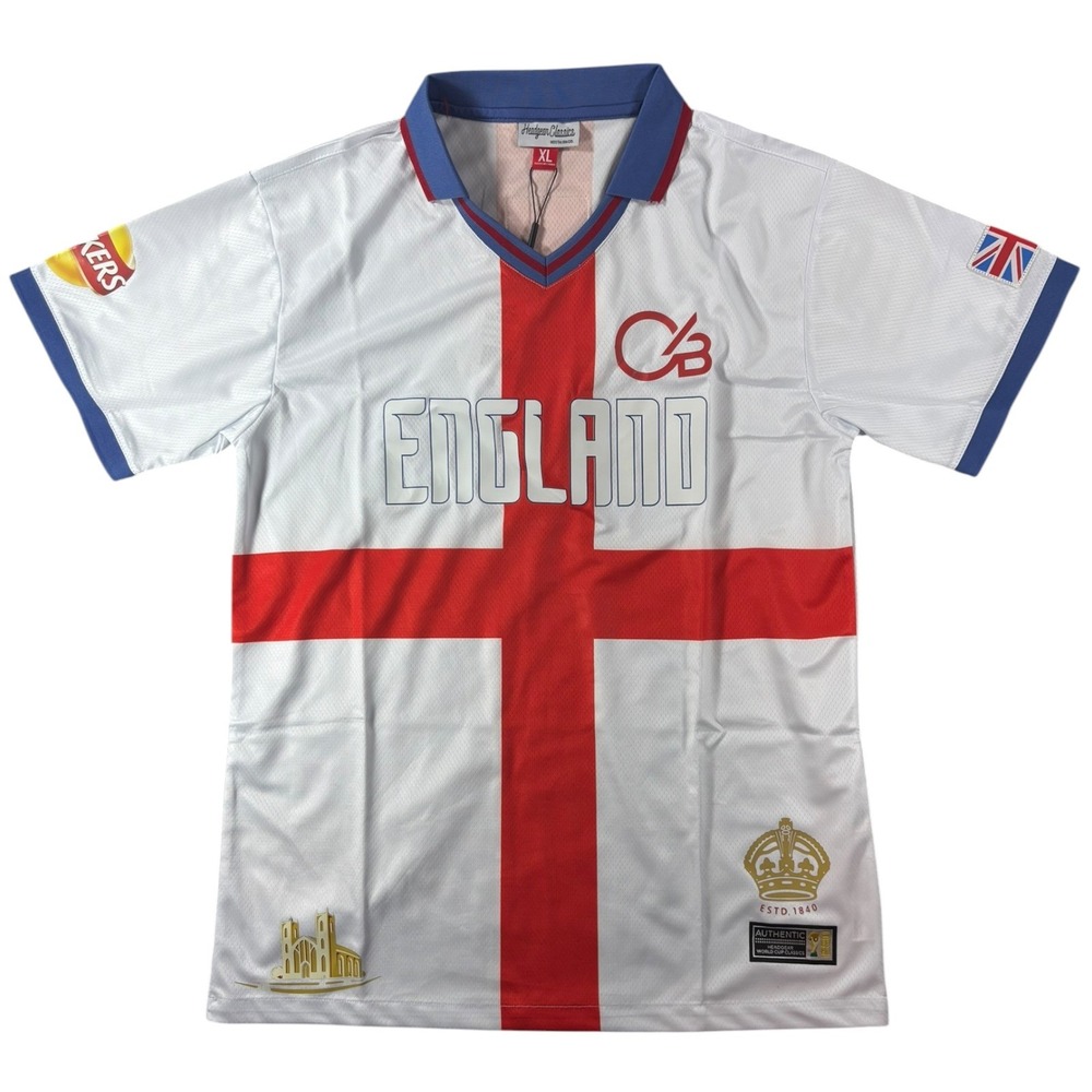 Headgear Classics England World Cup Soccer Jersey Youth XL White Red Blue HGC145